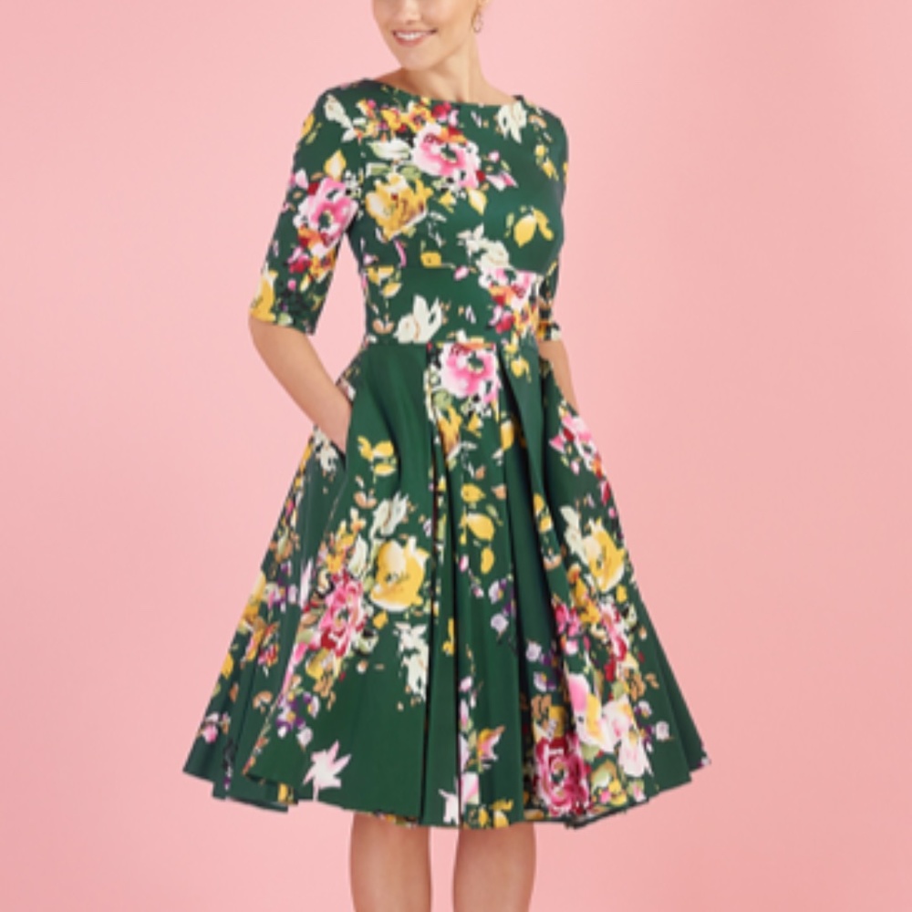 The Pretty Dress Company
Hepburn Swing Dress
Vintage Style